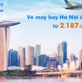 Vé máy bay Hà Nội đi Singapore (HAN-SIN) Vietnam Airlines từ 2.187k