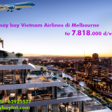 Vé máy bay Vietnam Airlines đi Melbourne, Úc từ TPHCM, Hà Nội, Đà Nẵng