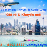 Giá vé máy bay Vietnam Airlines TPHCM đi Kuala Lumpur từ 1.615 k