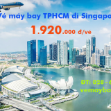 Vé máy bay TPHCM đi Singapore (Sài Gòn Singapore) Vietnam Airlines