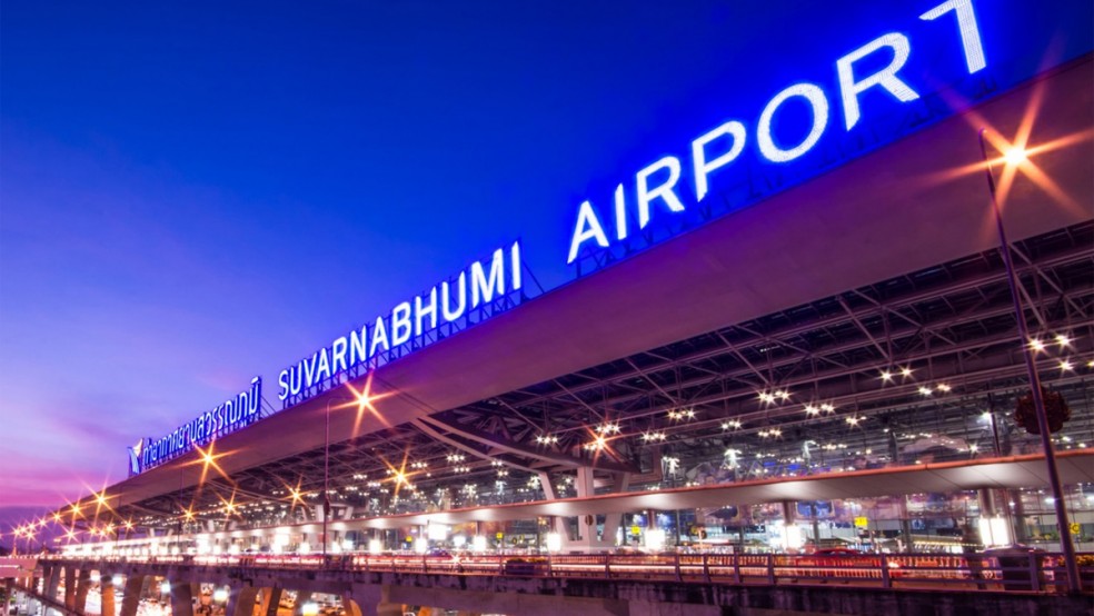 Bản đồ sân bay Suvarnabhumi (BKK) ở Bangkok, Thái Lan