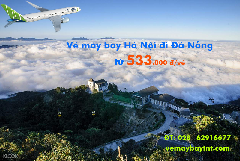 Vé máy bay Hà Nội Đà Nẵng giá rẻ từ 533.000 đ