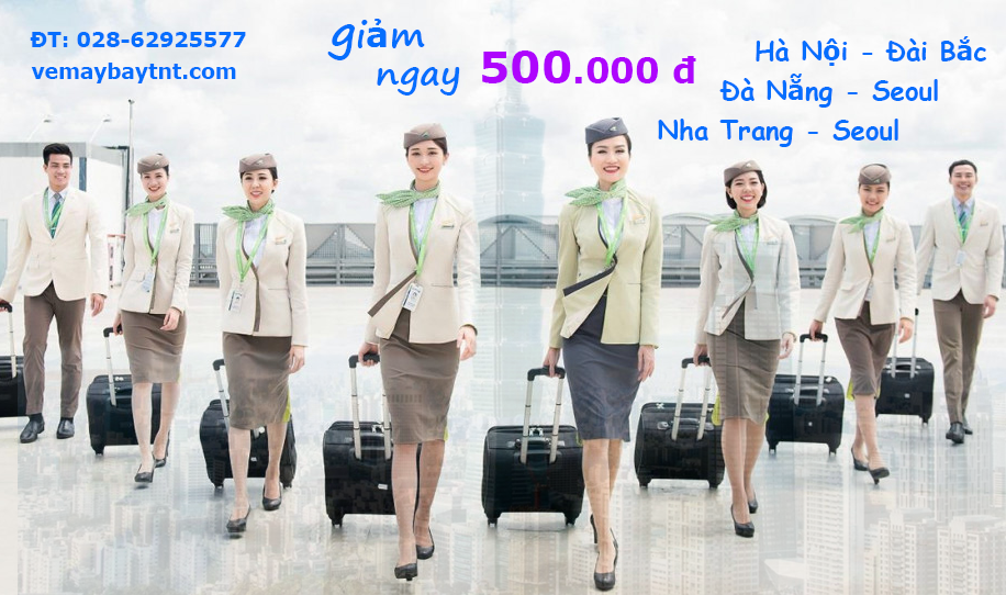 Đặt vé máy bay Bamboo Airways giảm ngay 500.000 đ