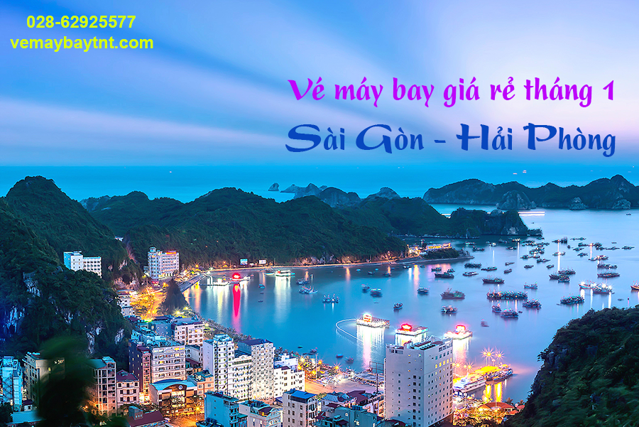 Giá vé máy bay Sài Gòn đi Hải Phòng tháng 1/2020