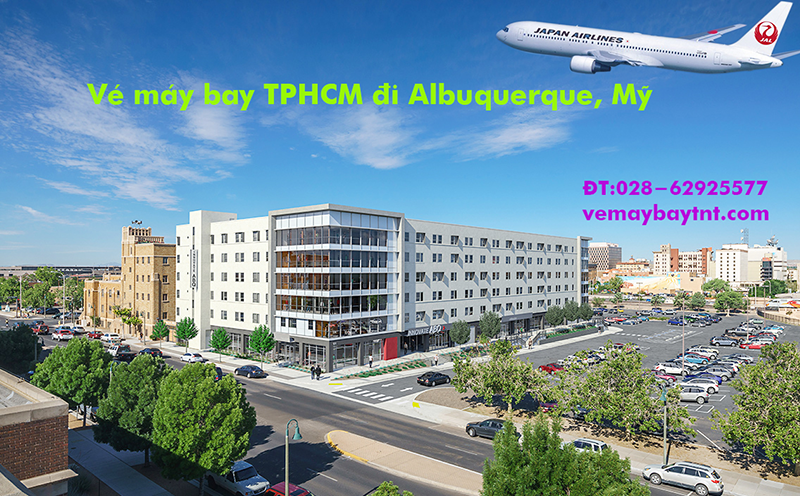 Vé máy bay TPHCM đi Albuquerque (ABQ - sân bay Sunport Albuquerque)