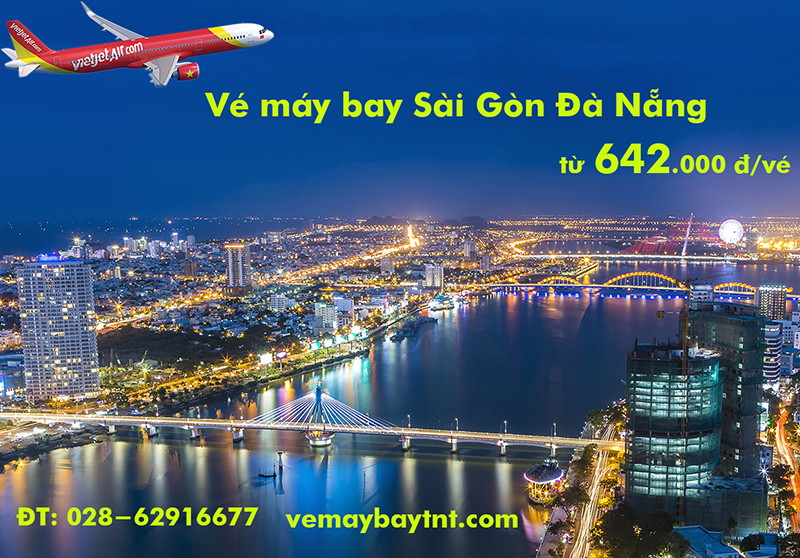 Vé máy bay Sài Gòn Đà Nẵng tháng 4/2020 (TPHCM đi Đà Nẵng) từ 642k