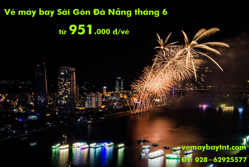 Vé máy bay Sài Gòn Đà Nẵng tháng 6/2020 (TPHCM đi Đà Nẵng) từ 951k