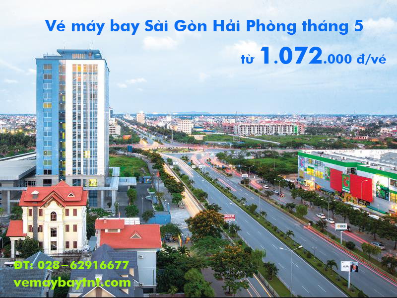 Vé máy bay Sài Gòn Hải Phòng, Hải Phòng đi TPHCM tháng 5/2020 từ 1072k