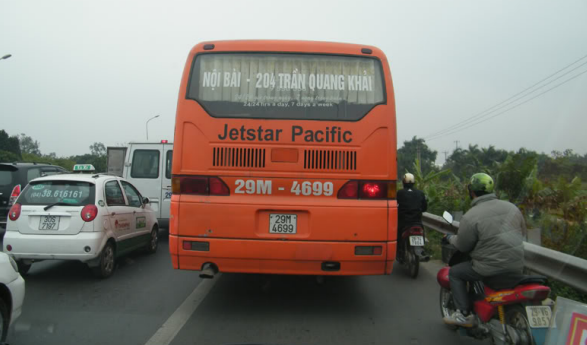 Các tuyến xe Buýt Jetstar