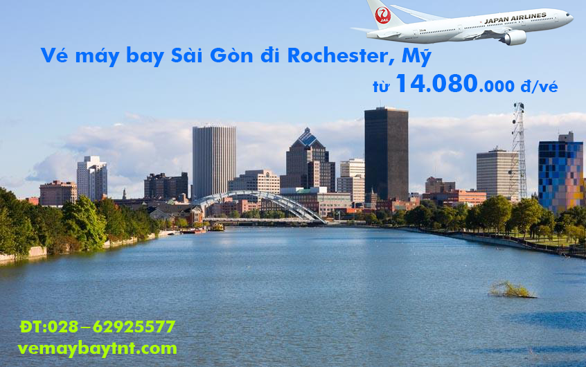 Vé máy bay Sài Gòn đi Rochester, Washington Japan Airlines từ 14.080k