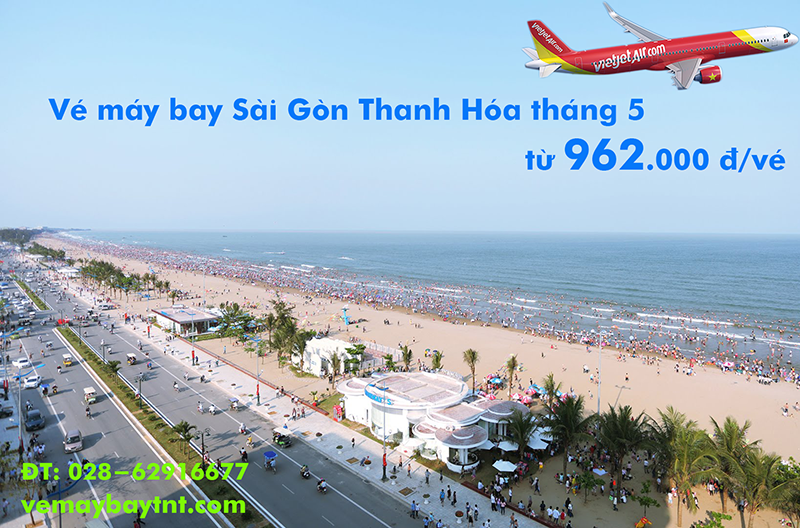 Vé máy bay Sài Gòn Thanh Hóa tháng 5/2020, Thanh Hóa đi TPHCM từ 962k