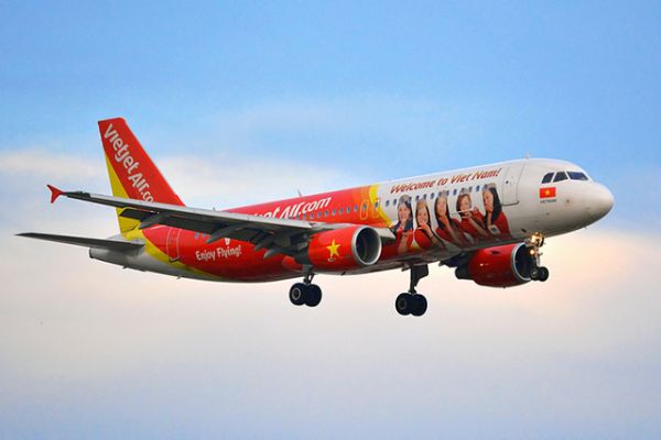Giá vé máy bay Vietjet Air Taichung về TPHCM (Sài Gòn) tết 2019