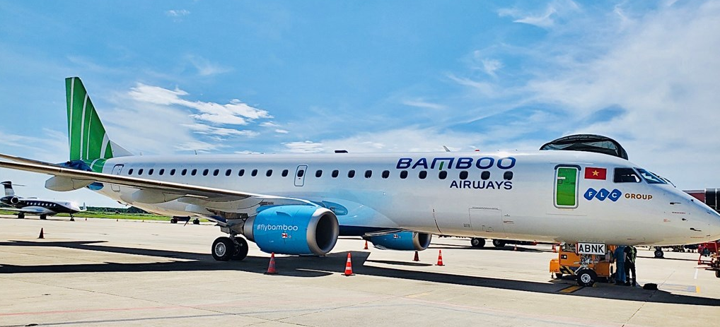 Bamboo Airways đón máy bay phản lực Embraer tiếp theo