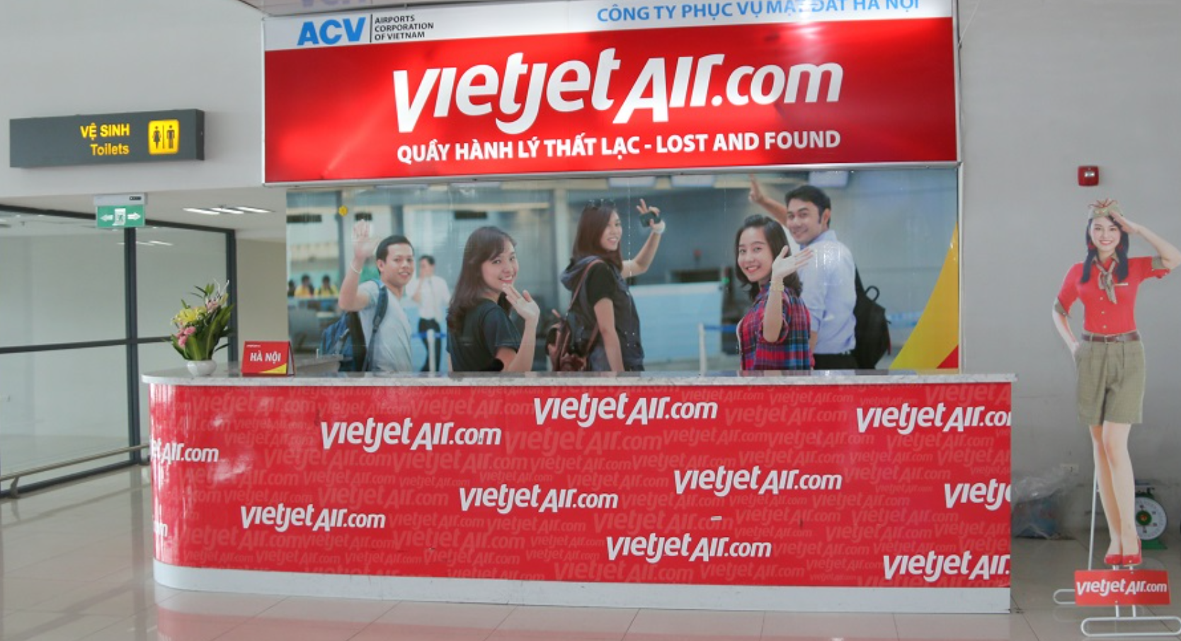 Liên hệ tìm hành lý thất lạc hãng Vietjet Air