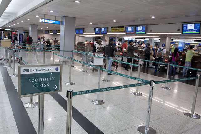 Hướng dẫn đến, đi, quá cảnh tại sân bay Hong Kong hãng Cathay Pacific