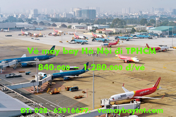 Vé máy bay Hà Nội đi TPHCM tháng 11, 12 chỉ từ 840 – 940 k