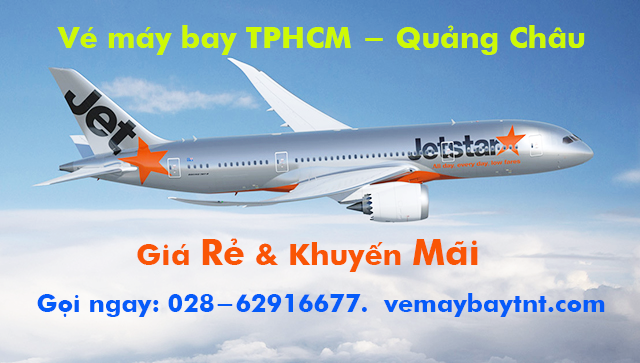Giá vé máy bay khứ hồi Sài Gòn Quảng Châu Jetstar từ 3.700 k