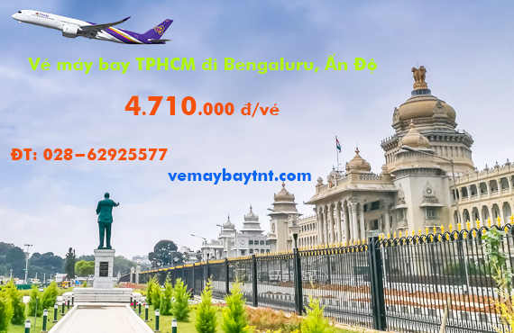 Vé máy bay TPHCM đi Bengaluru (Sài Gòn Bangalore, Ấn Độ) Thái Airways