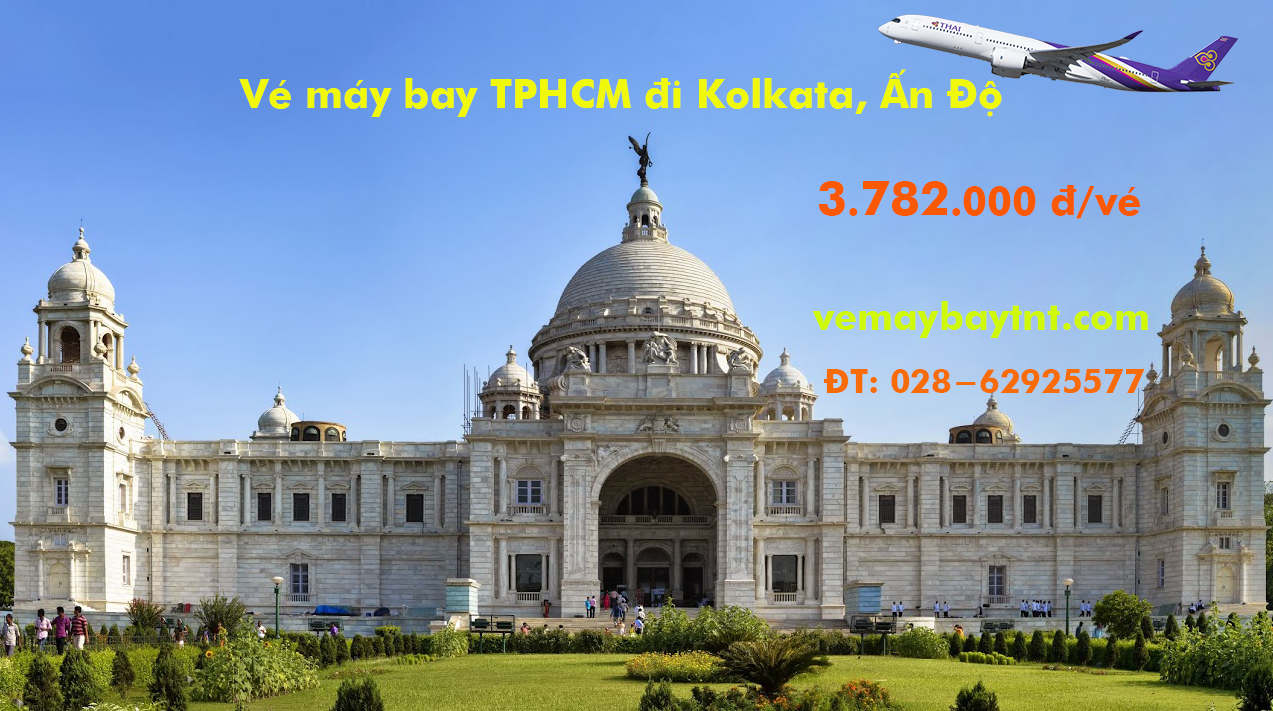 Vé máy bay TPHCM đi Kolkata (Sài Gòn Calcutta) Thái Airways từ 3.782k